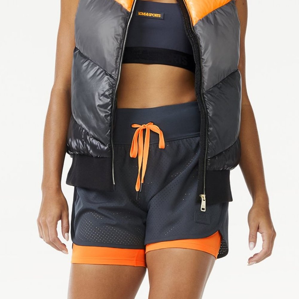 Last one! NWT Size XXXL (22) Love & Sports Women's Lined Running Shorts